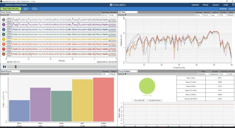 OpenBCI GUI Firewall Settings